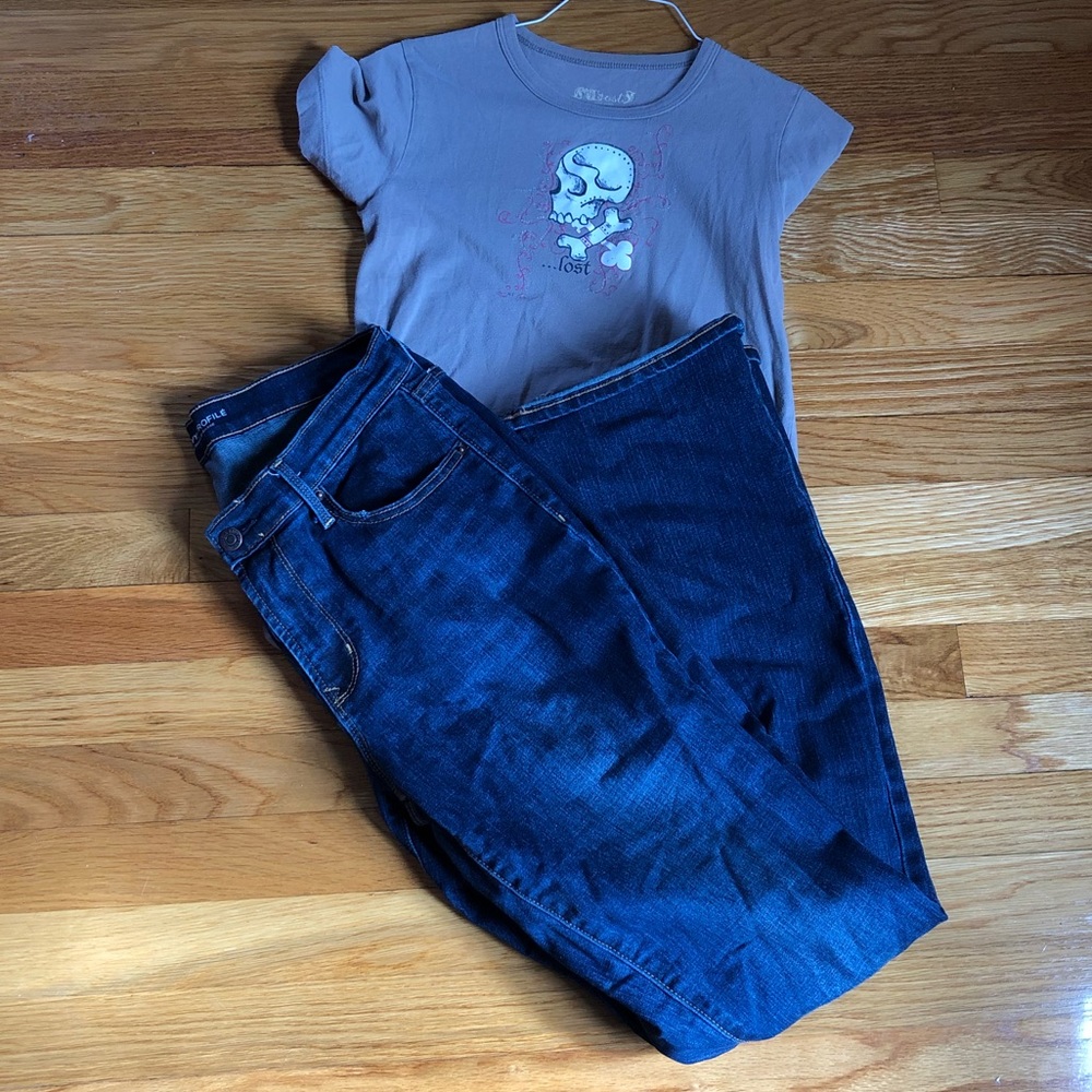 Curvy cut jeans